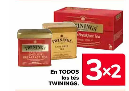 En TODOS los tés TWININGS.