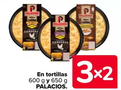 En tortillas PALACIOS