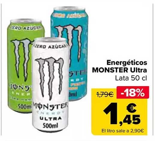 Energéticos MONSTER Ultra