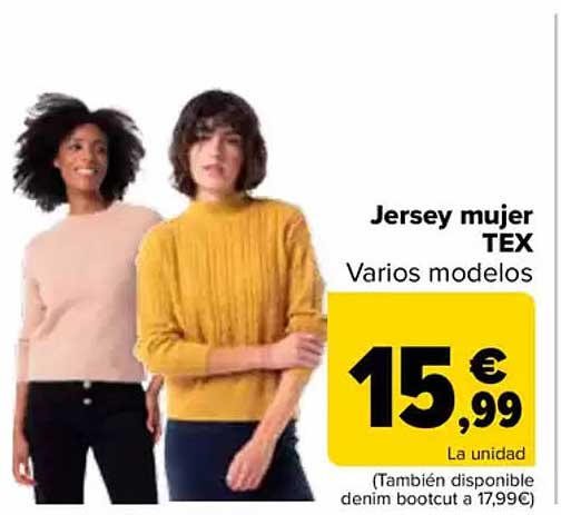 Jersey mujer TEX Varios modelos