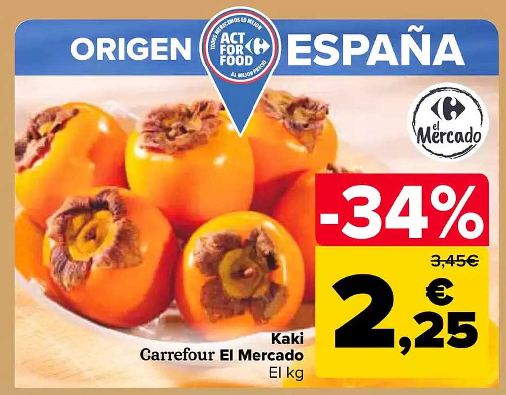 Kaki Carrefour El Mercado