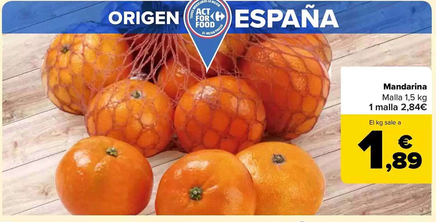 Mandarina Malla 1,5 kg