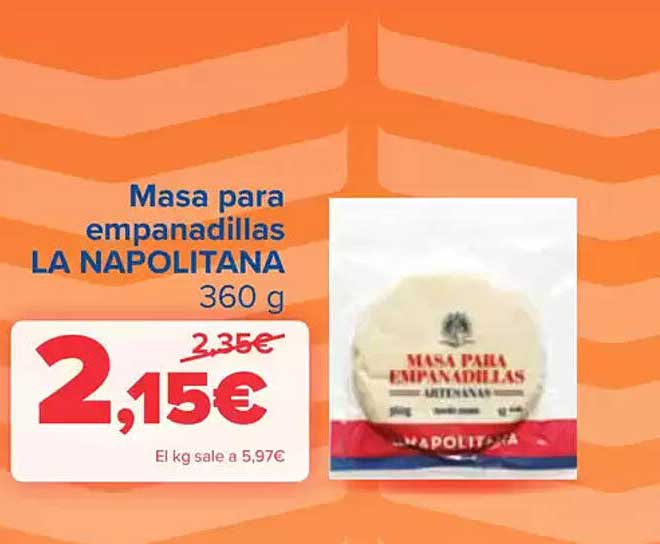 Masa para empanadillas LA NAPOLITANA