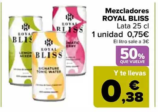 Mezcladores ROYAL BLISS