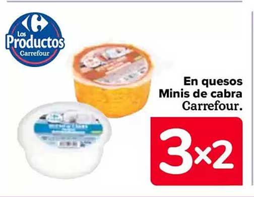 Minis de cabra Carrefour.