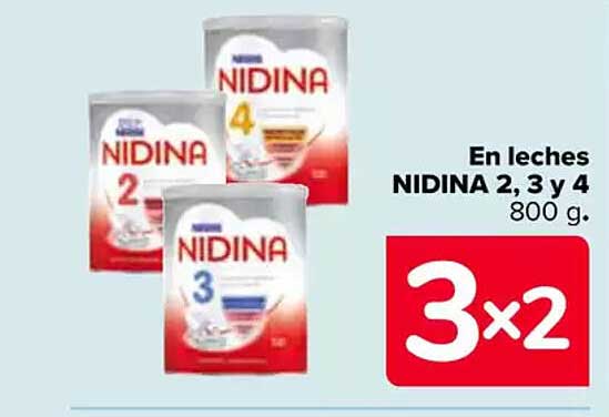 NIDINA 2, 3 y 4