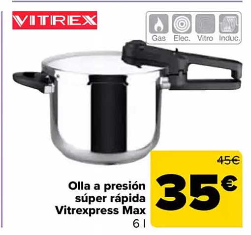 Olla a presión súper rápida Vitexpress Max