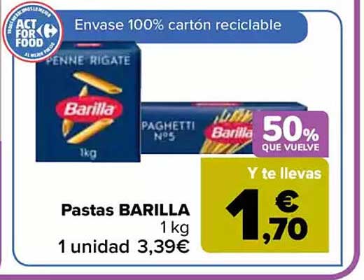 Pastas BARILLA