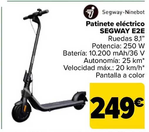 Patinete eléctrico SEGWAY E2E