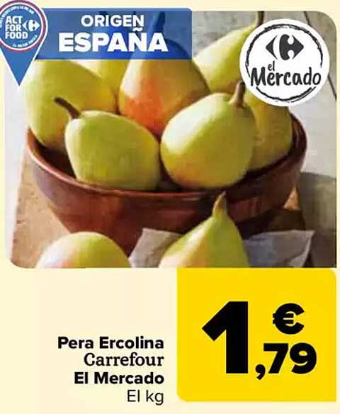 Pera Ercolina Carrefour El Mercado