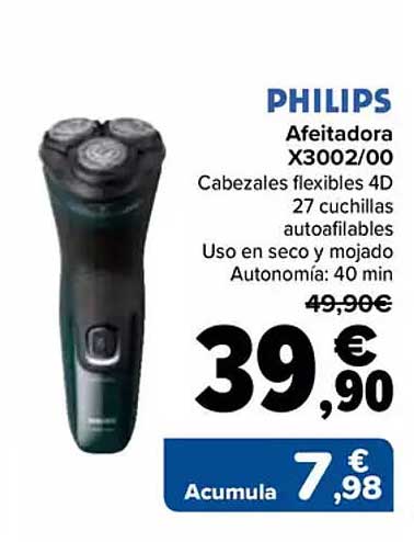 PHILIPS Afeitadora X3002/00