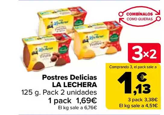 Postres Delicias LA LECHERA