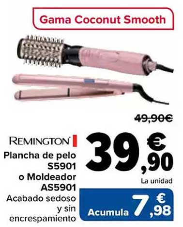 Remington Plancha de pelo S5901 o Moldeador AS5901