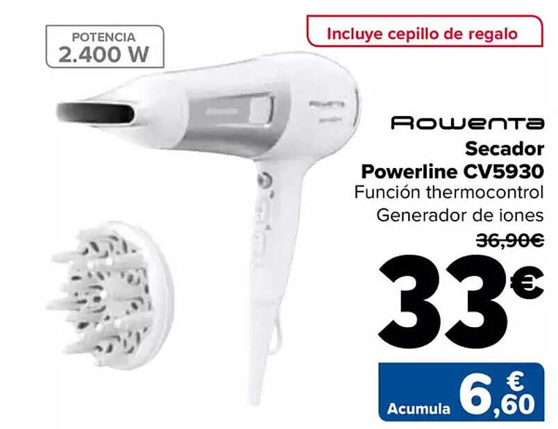 Rowenta Secador Powerline CV5930