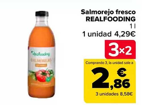 Salmorejo fresco REAFOODING