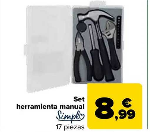 Set herramienta manual