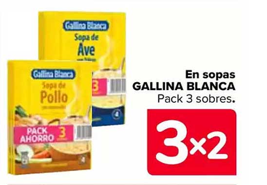 Sopa de Pollo Gallina Blanca