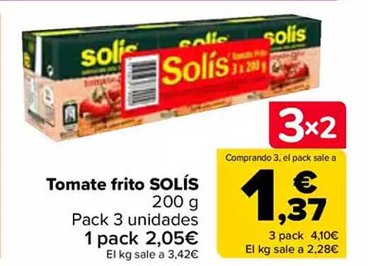 Tomate frito SOLÍS