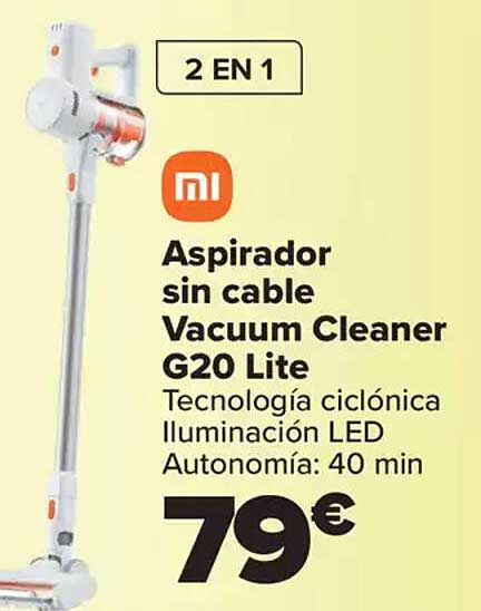 Aspirador sin cable Vacuum Cleaner G20 Lite