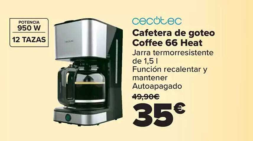 Cafetera de goteo Coffee 66 Heat