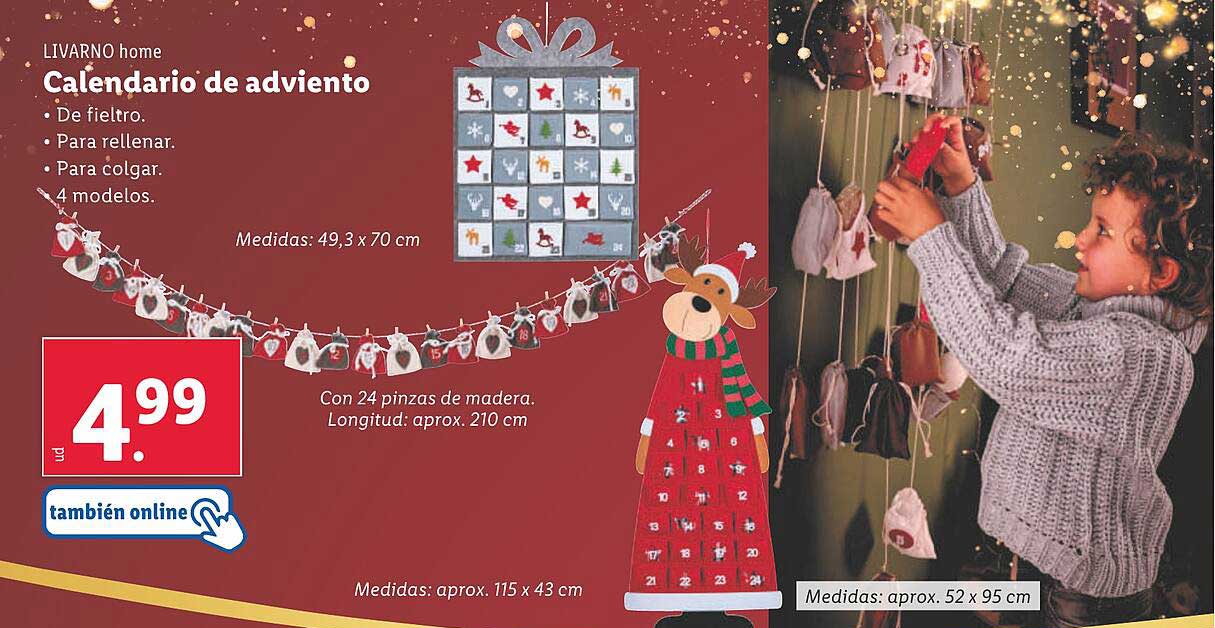 Calendario de adviento