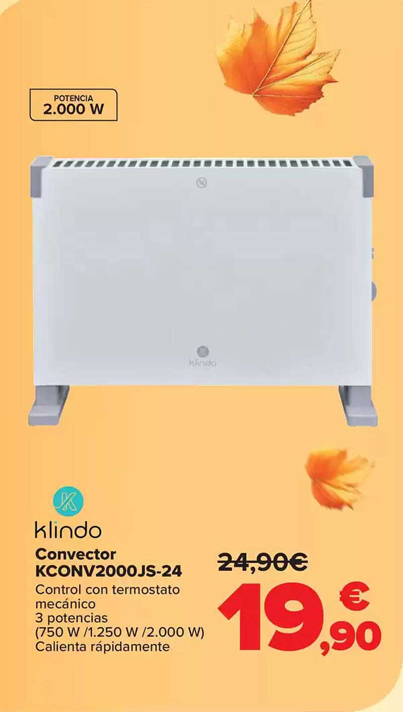 Convector KCONV2000JS-24