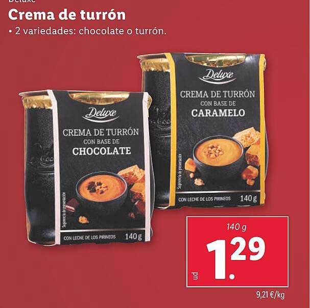 Crema de turrón