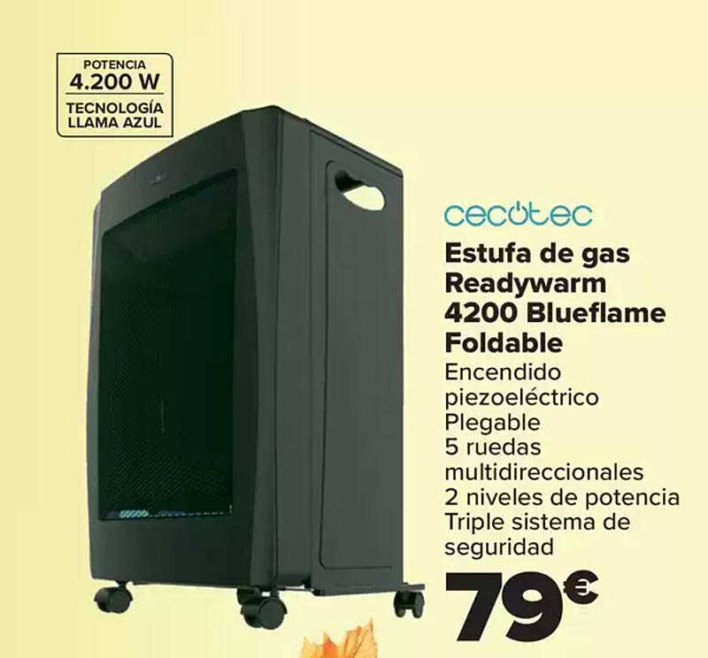 Estufa de gas Readywarm 4200 Blueflame Foldable