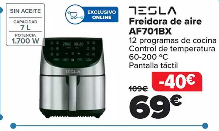 Freidora de aire AF701BX