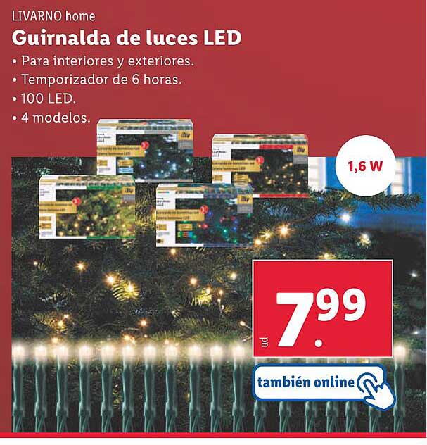 Guirnalda de luces LED