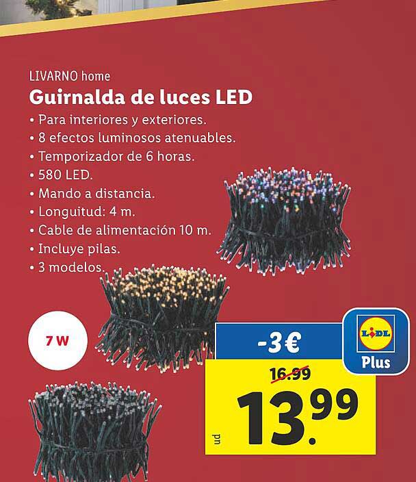 Guirnalda de luces LED