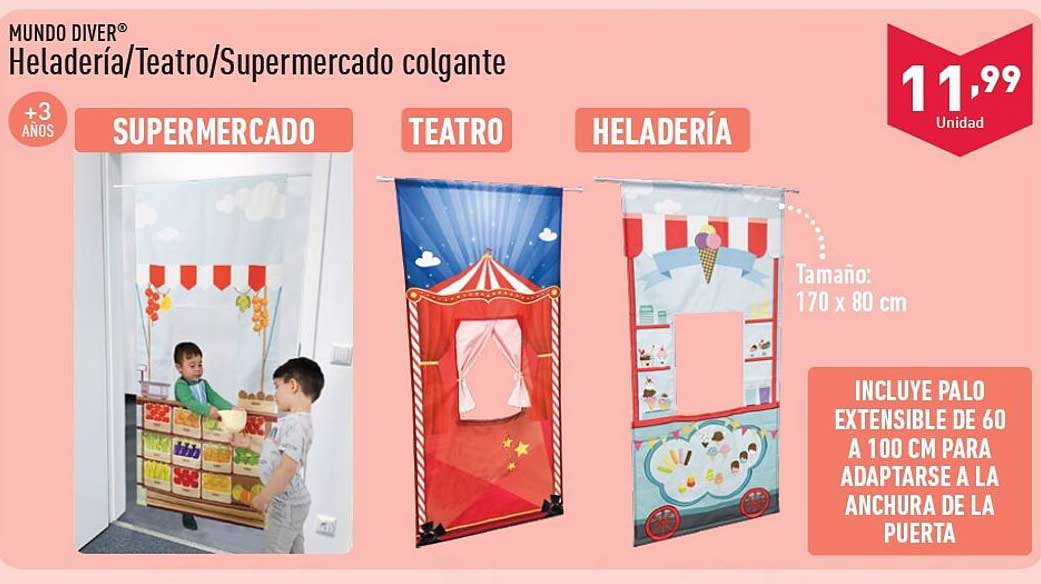 Heladería/Teatro/Supermercado colgante