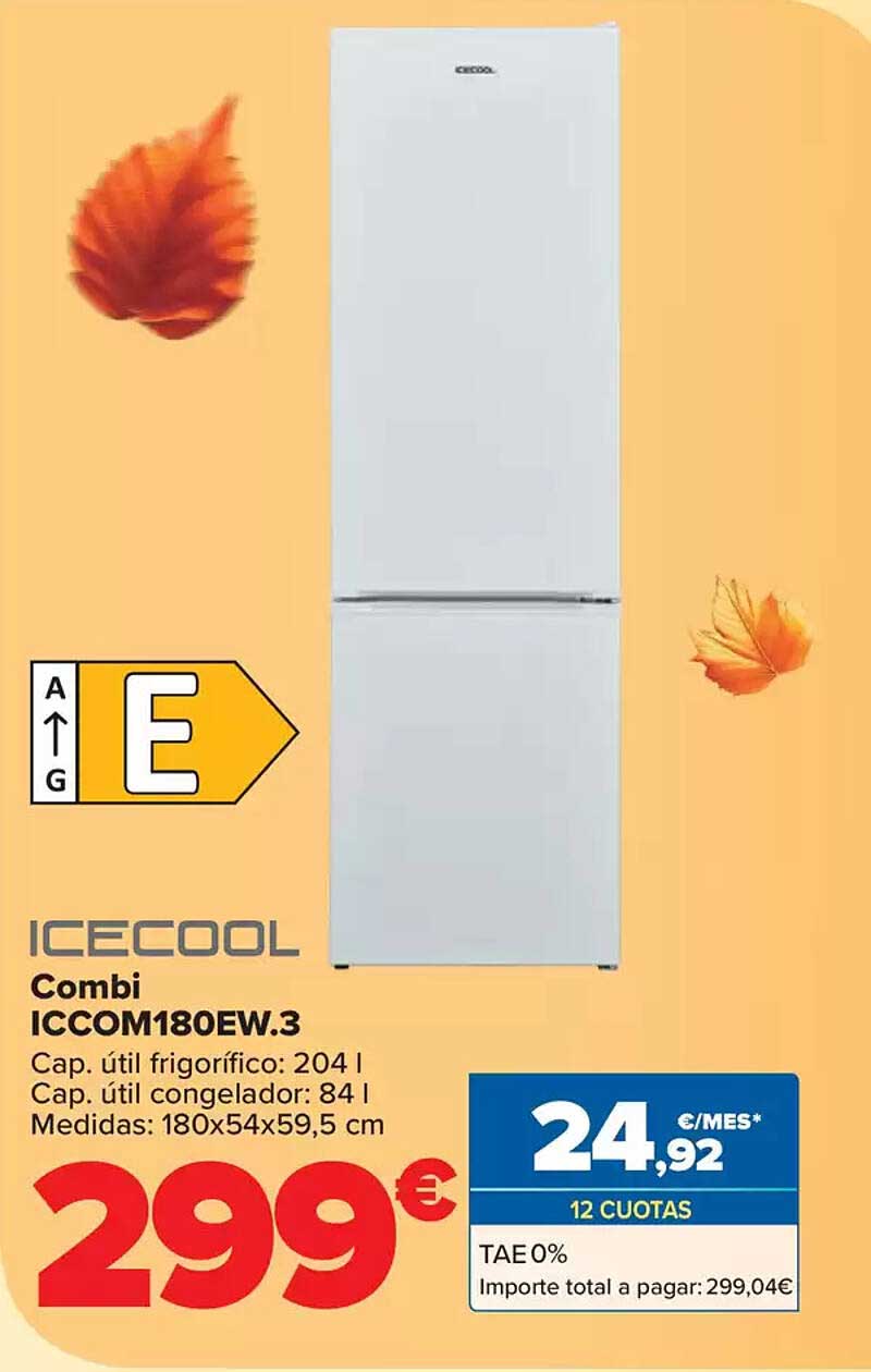 Icecool Combi ICCOM180EW.3