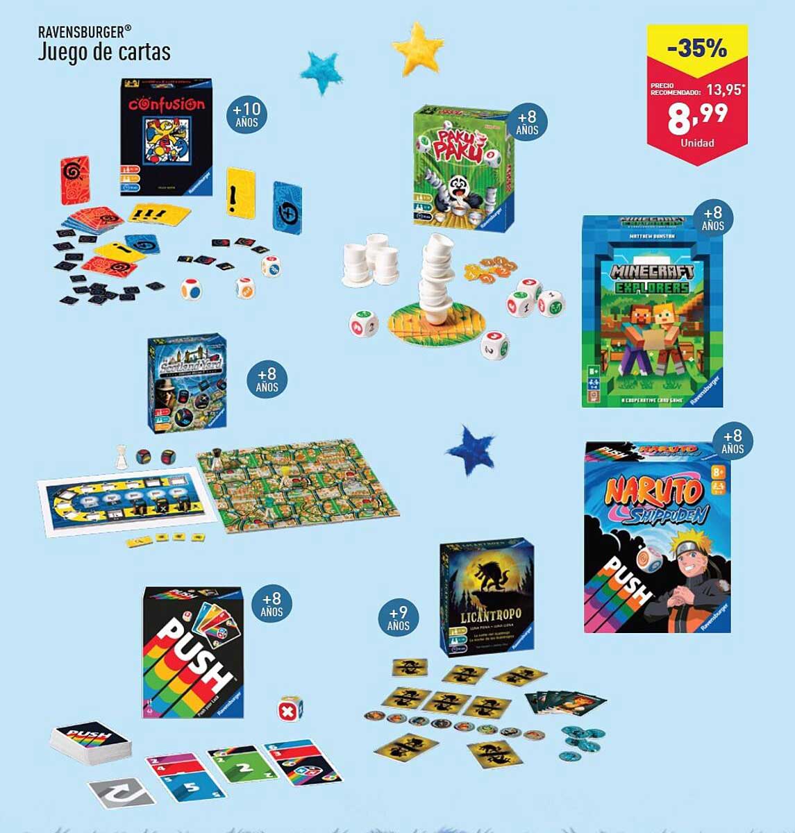 Juego de cartas Ravensburger