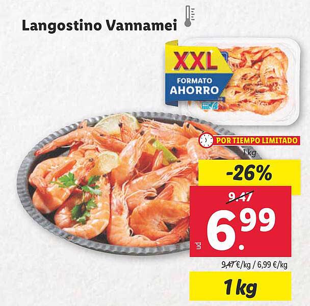 Langostino Vannamei