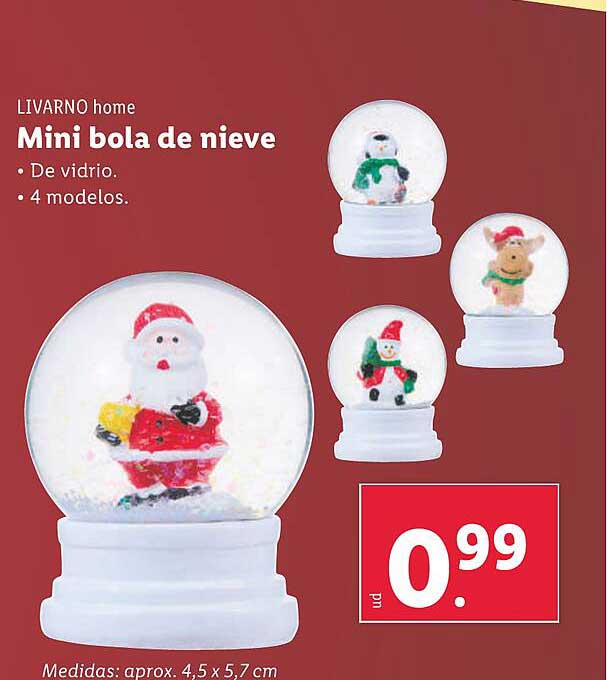 Mini bola de nieve