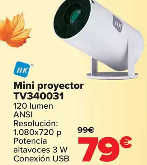 Mini proyector TV340031