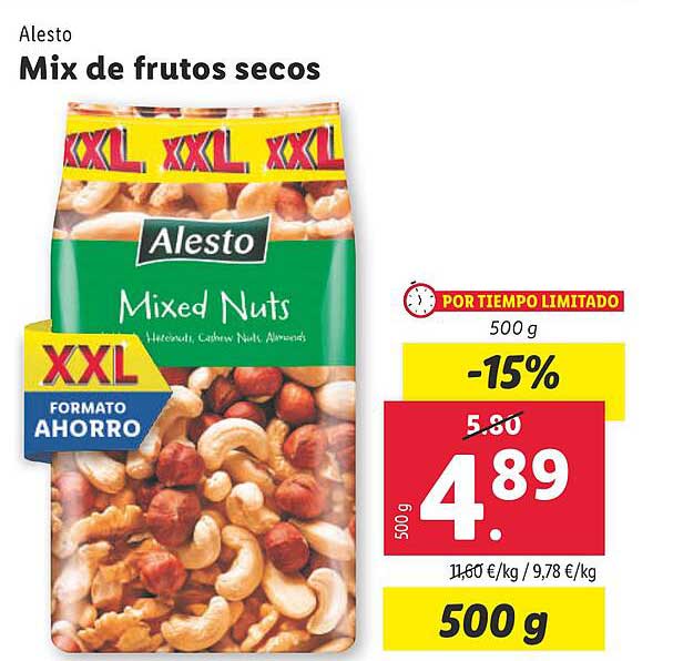 Mix de frutos secos