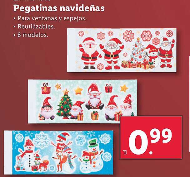 Pegatinas navideñas