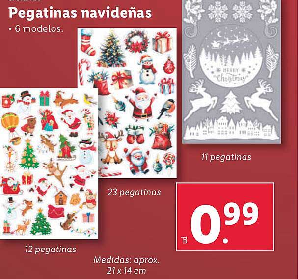 Pegatinas navideñas