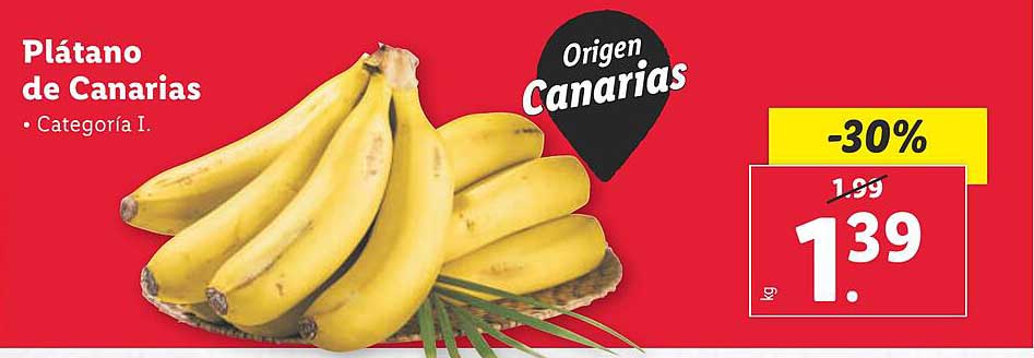 Plátano de Canarias