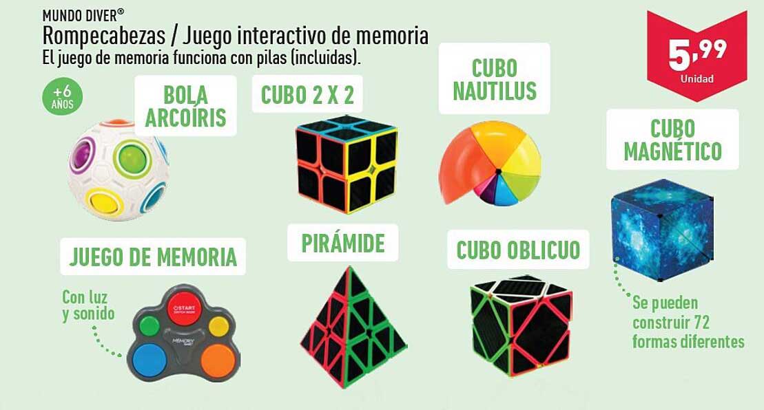 Rompecabezas / Juego interactivo de memoria