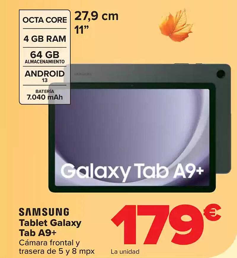 Samsung Tablet Galaxy Tab A9+