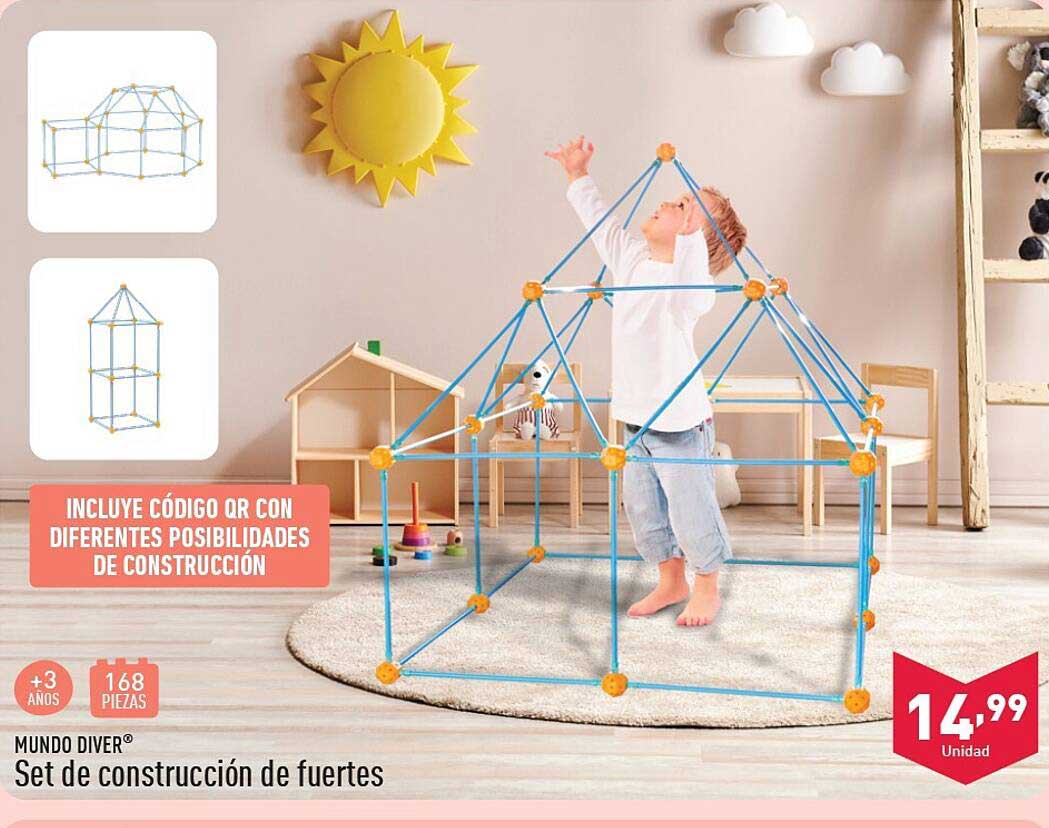 Set de construcción de fuertes