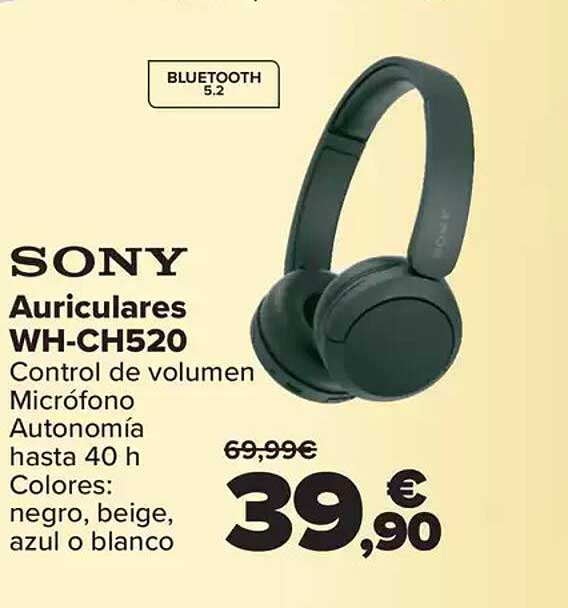 Sony Auriculares WH-CH520