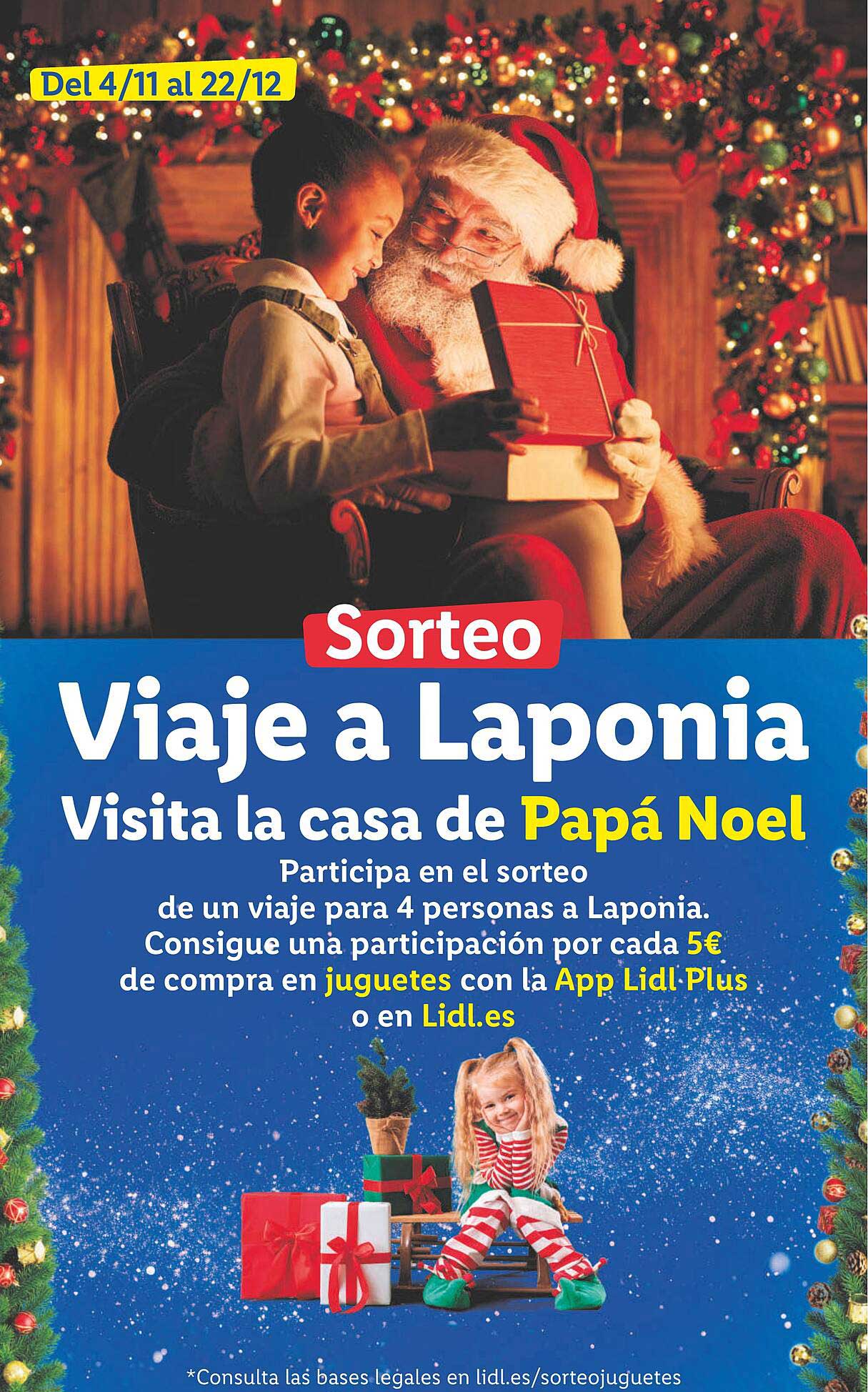 Sorteo Viaje a Laponia Visita la casa de Papá Noel