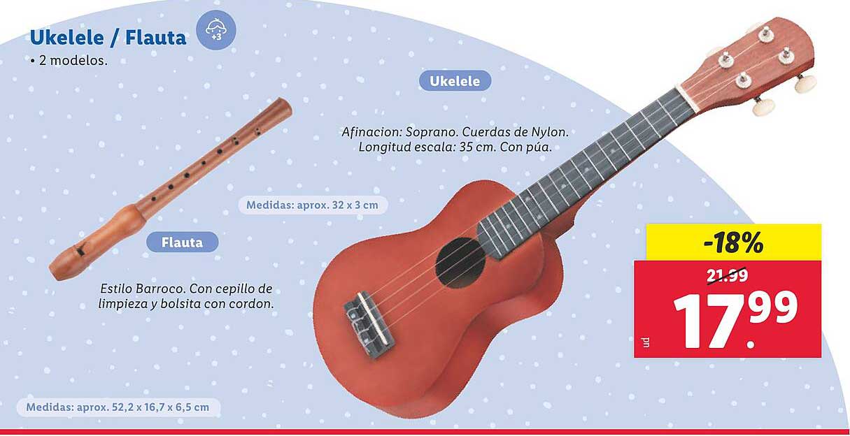 Ukelele / Flauta