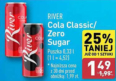 RIVER Cola Classic/ Zero Sugar