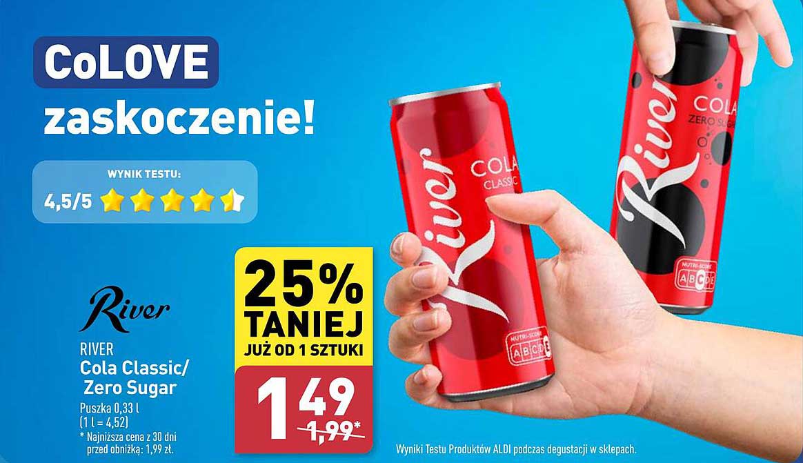 River Cola Classic / Zero Sugar