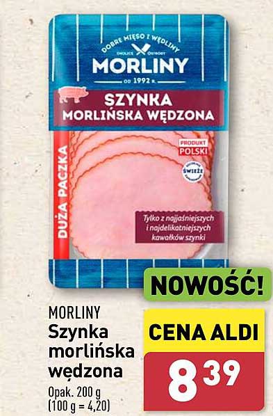 Szynka morlińska wędzona